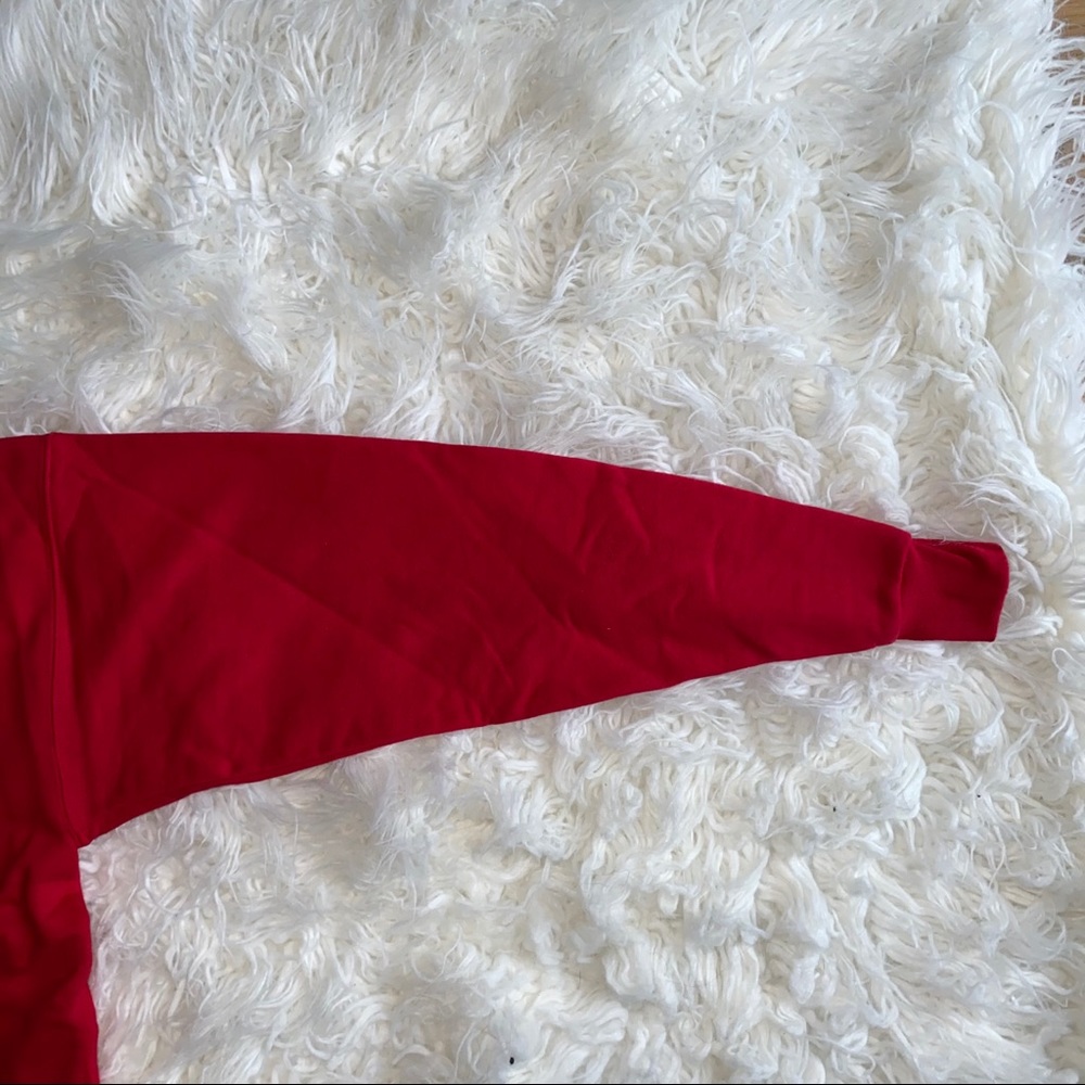 Red Graphic “Ugly Christmas Sweater” Hanes Size: S - Picture 5 of 6
